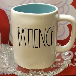 Rae Dunn "PATIENCE"  Ceramic Mug